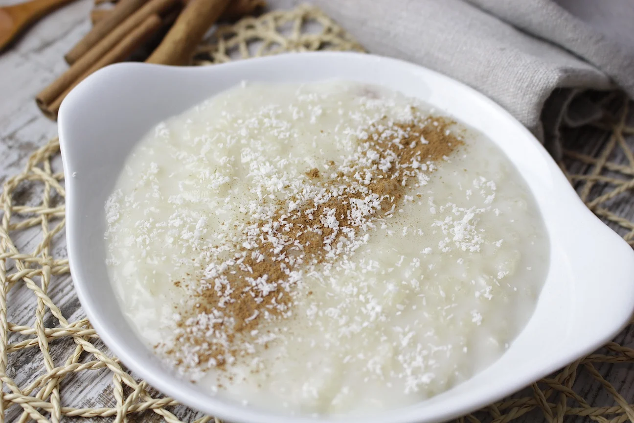 Receta de arroz con leche de coco
