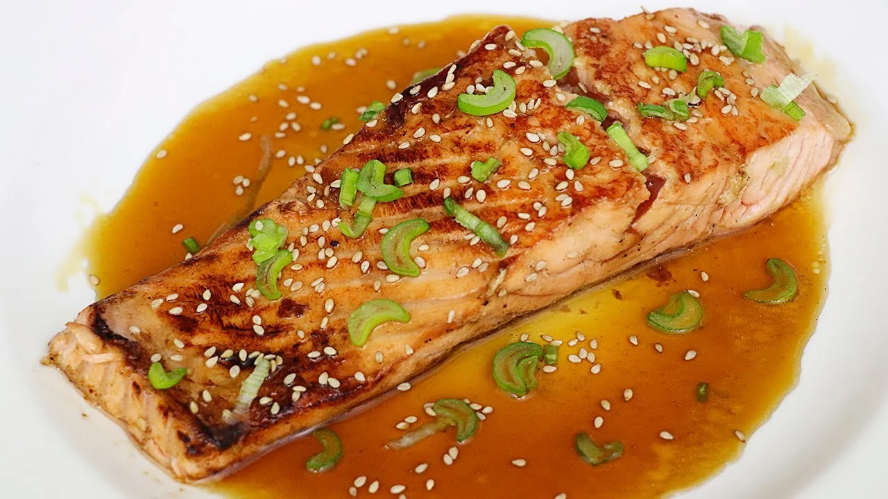 Receta de salmón con salsa de soja y miel, un toque oriental para el Omega-3