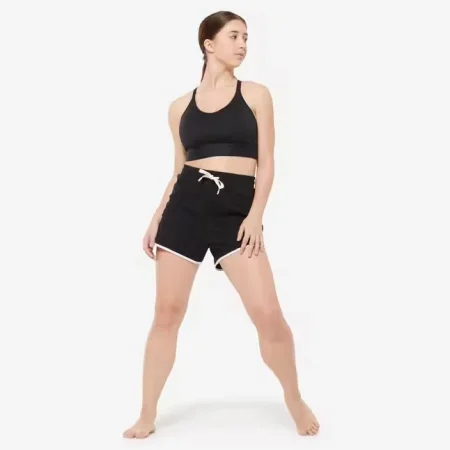 Short danzas urbanas talle alto Mujer Starever negro