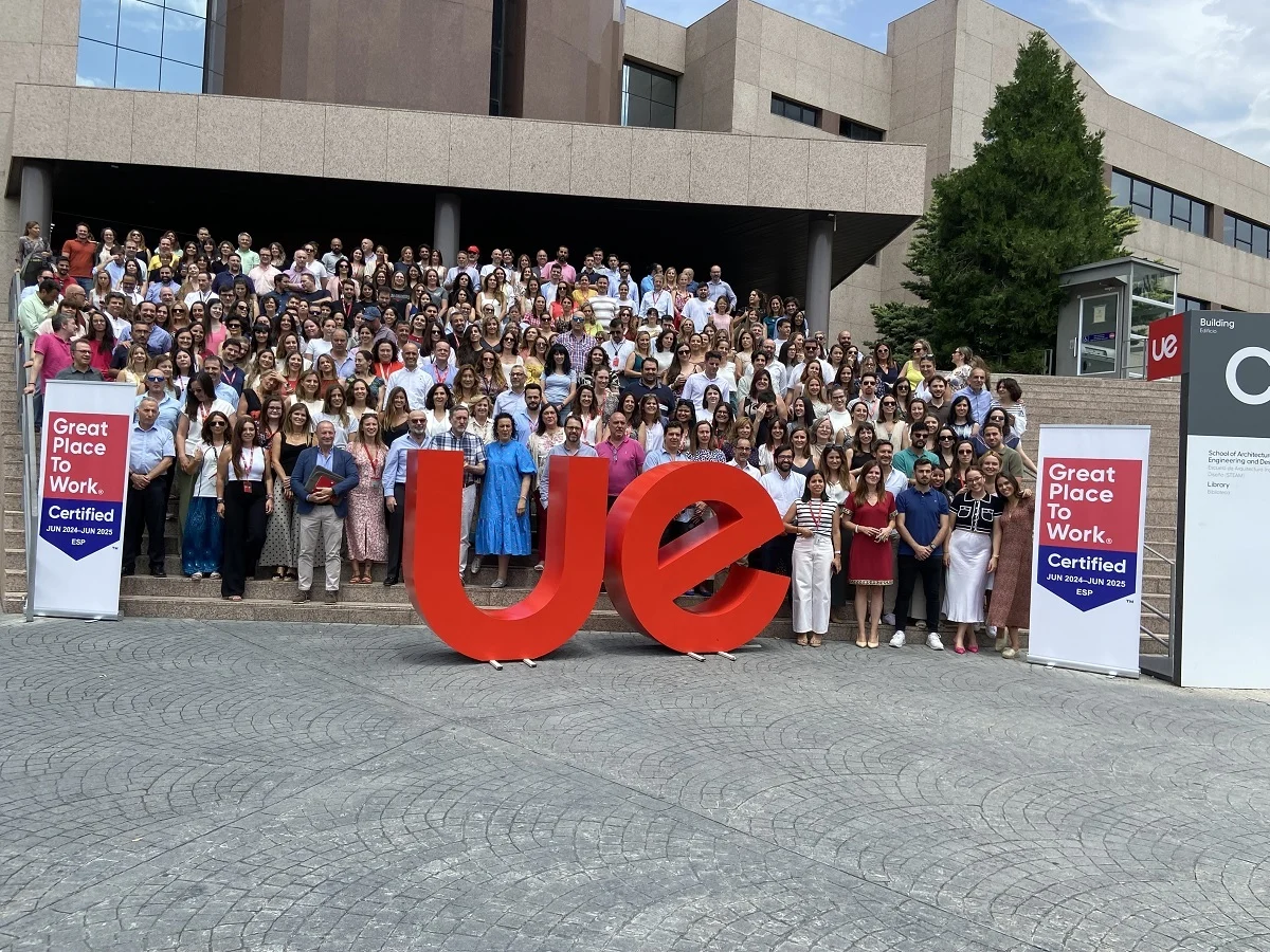 La Universidad Europea, la primera en España en certificarse como ‘Great Place to Work’