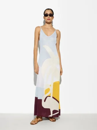 VESTIDO DE PUNTO JACQUARD