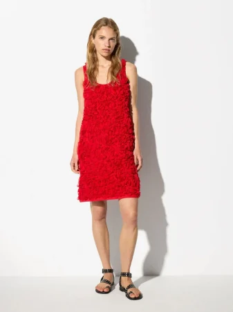 VESTIDO PUNTO FLORES