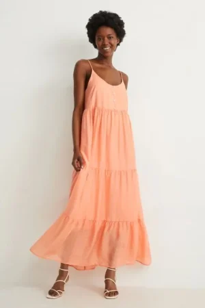 Vestido de línea evasé