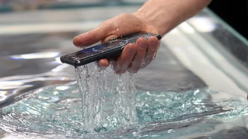 Agua telefono