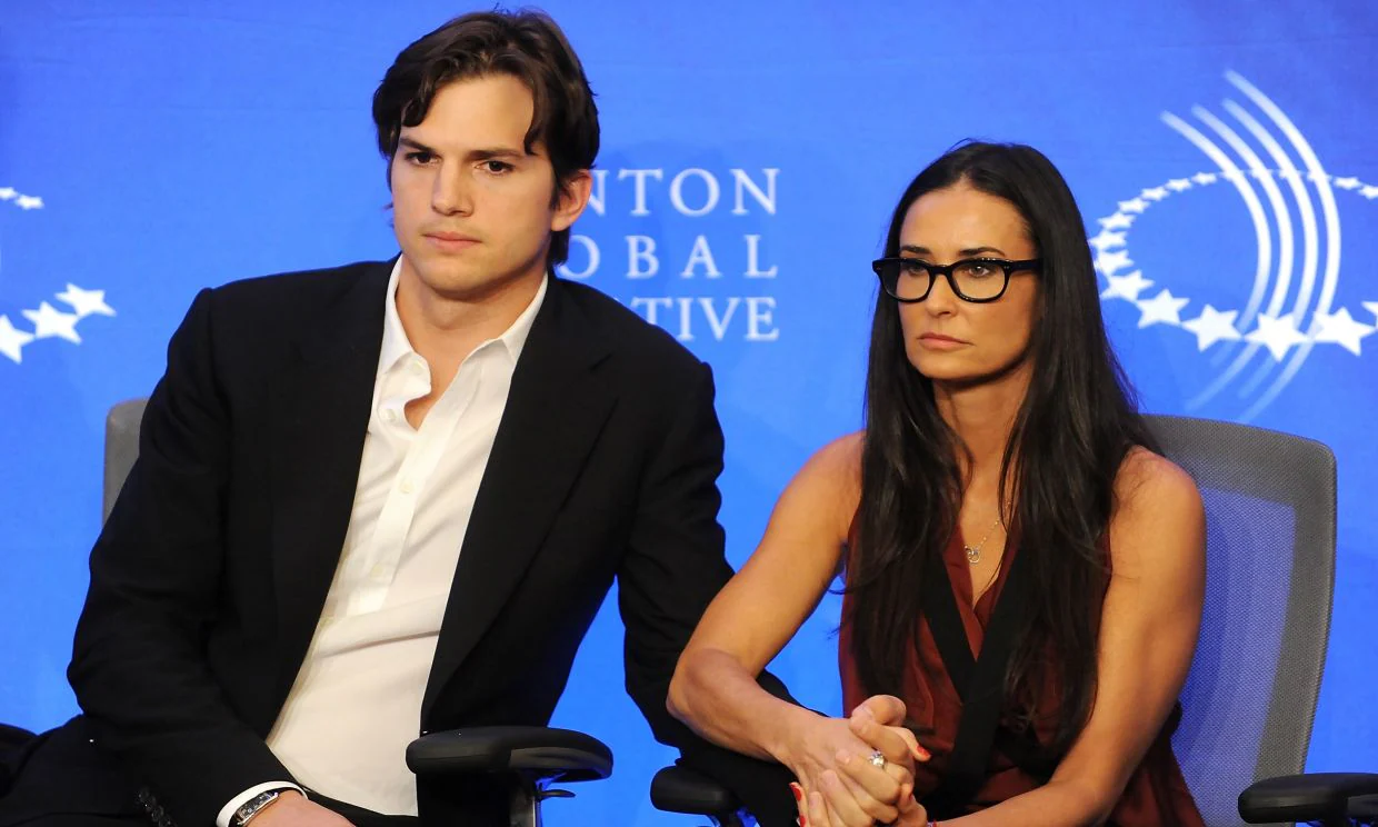 El día que Demi Moore conoció el verdadero rostro de Ashton Kutcher