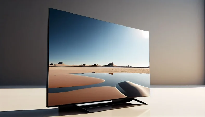 landscape nature scene tv appliance generative ai Merca2.es