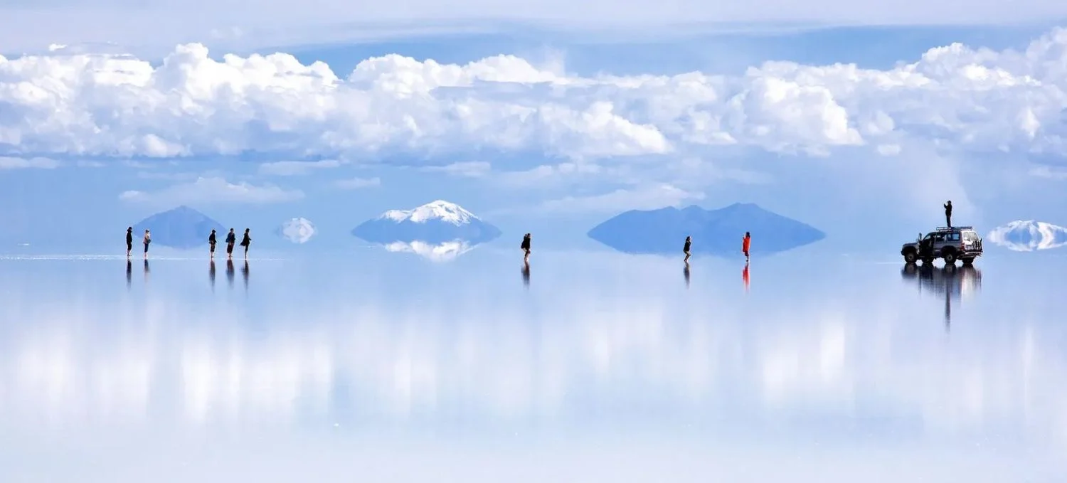 El lugar donde el cielo y la tierra parecen unirse