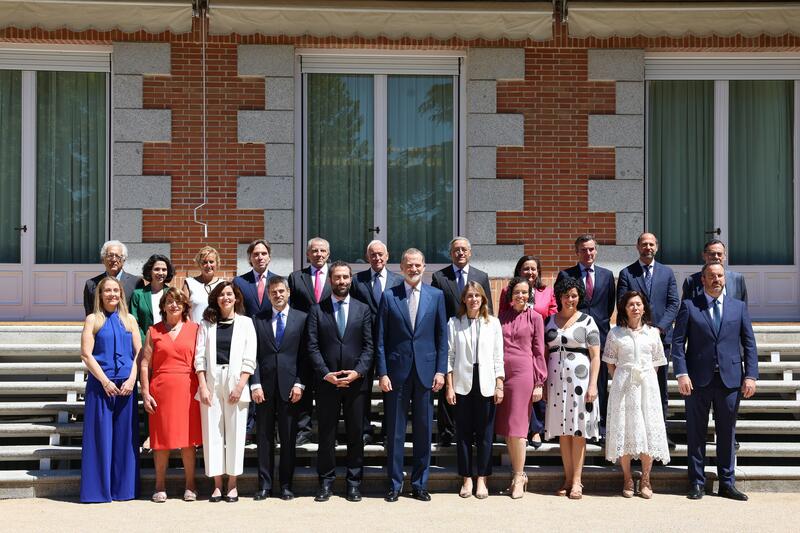 El Rey preside los actos por el bicentenario del Tesoro Público con la visita de Cuerpo y los representantes