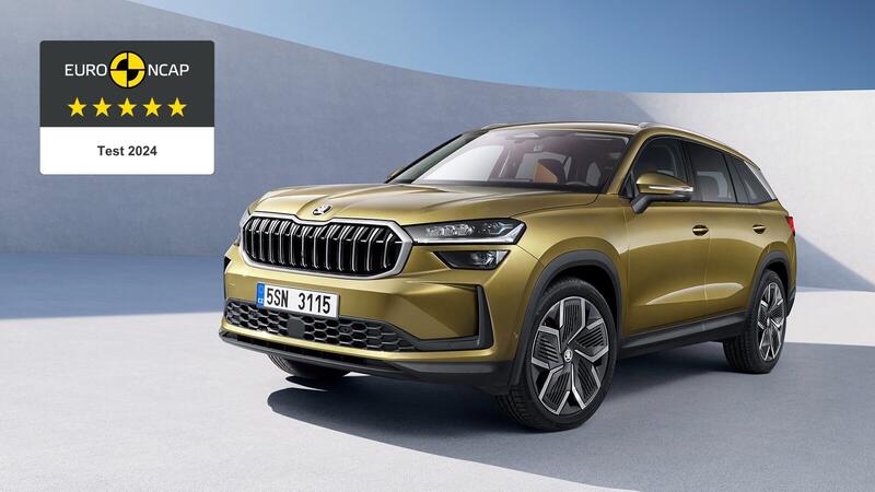 Škoda reafirma su compromiso con la seguridad: sus modelos Kodiaq y Superb obtienen el máximo reconocimiento de Euro NCAP
