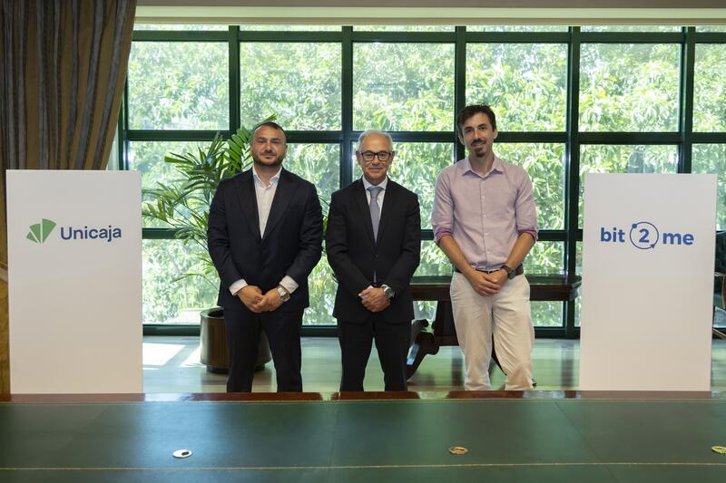Unicaja adquiere una participación del 5% en Bit2Me y se integra en su junta directiva