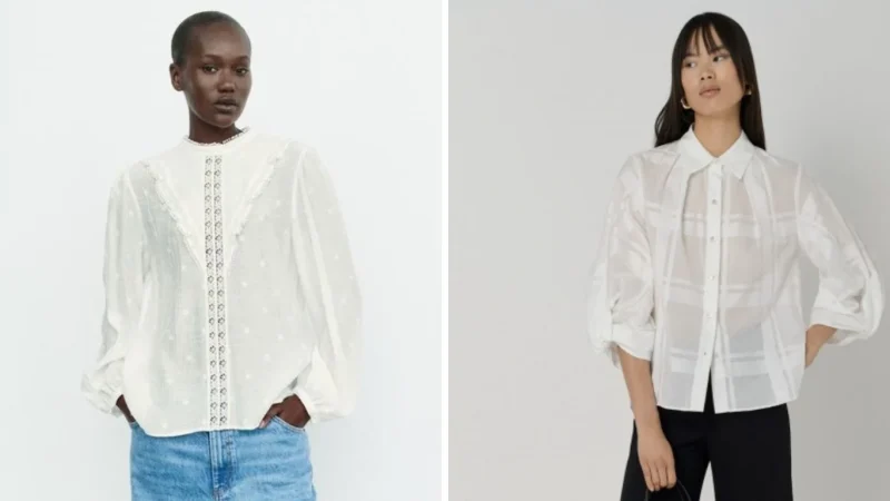 La blusa de la princesa Leonor en Zara ahora con 13 euros de descuento 2 Merca2.es La blusa de la princesa Leonor con rebaja en Zara