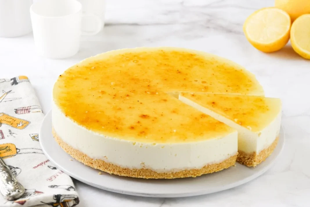 tarta de limón