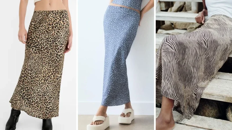 Pull&Bear tiene las faldas midi más frescas del verano en oferta hasta mañana 1 Merca2.es Faldas midi frescas Pull Bear Merca2.es
