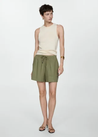 Shorts fluidos lazo