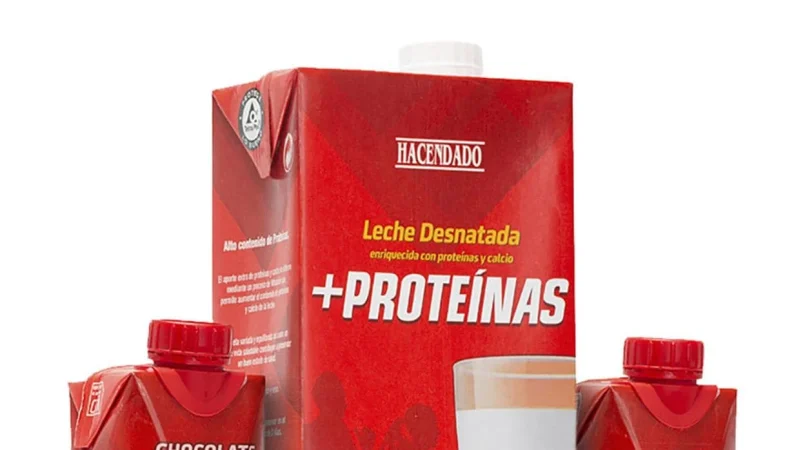 Análisis de l leche Hacendado 