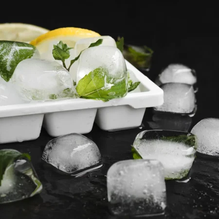 lemons with mint ice cubes tray 1 Merca2.es