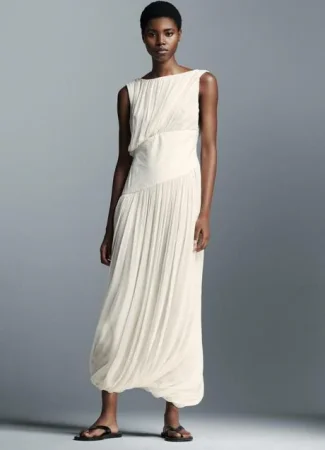 vestido blanco nuevo zara kzhG 460x637@MujerHoy Merca2.es