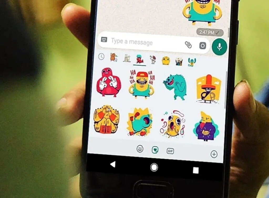 WhatsApp stickers