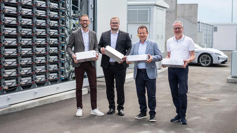 Porsche apuesta por la sostenibilidad: reutilizará baterías del Taycan para almacenar energía en su planta de Leipzig