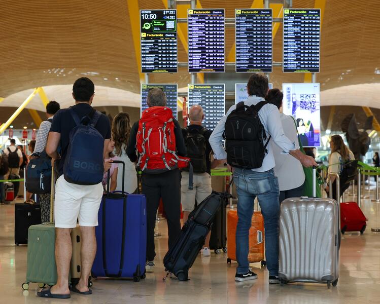 Aena programó 34.140 vuelos en España para el puente de agosto, con un incremento del 3,66%