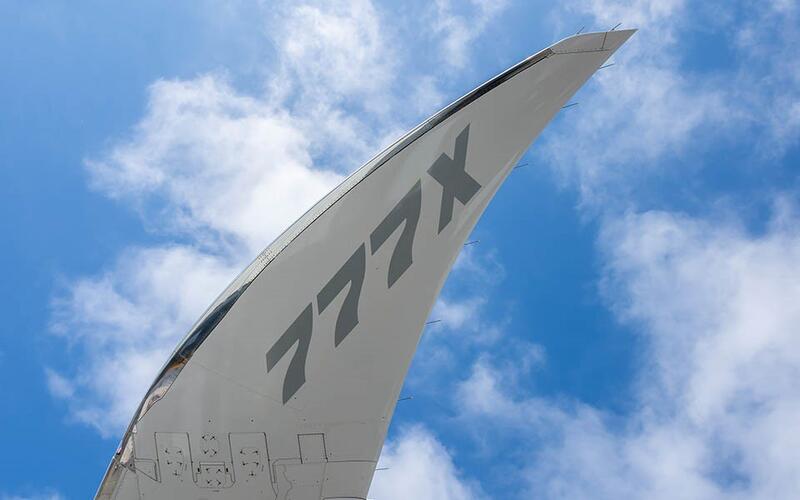 Los problemas en el motor retrasan los vuelos de prueba del nuevo avión Boeing 777X