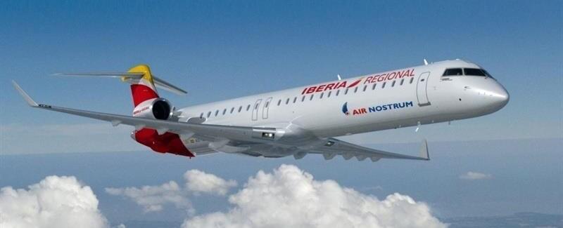 Air Nostrum argumenta razones técnicas en la cancelación de los vuelos de Santander a Madrid
