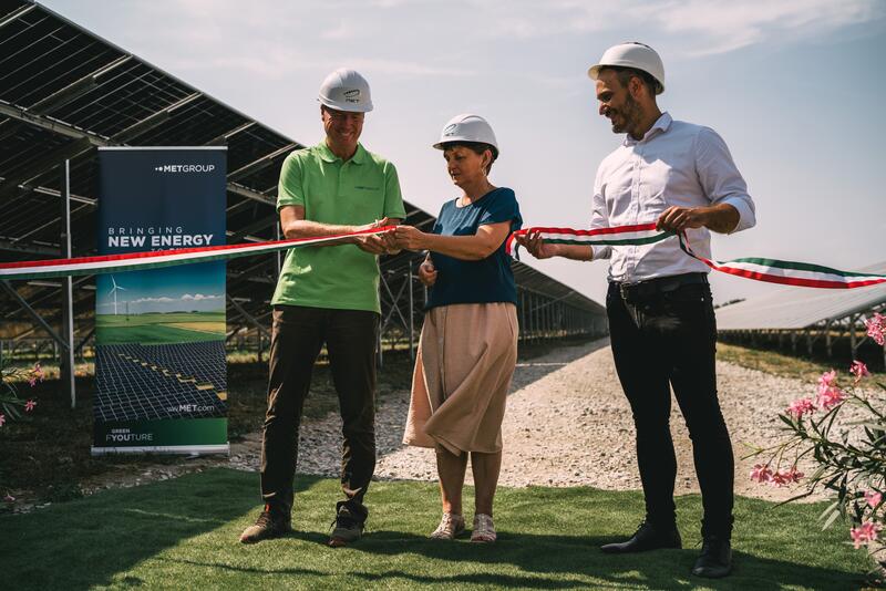 Grupo MET da un paso adelante con la inauguración de una planta solar de 23 MW en Hungría