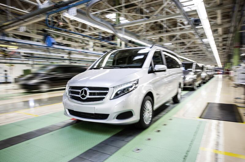 Mercedes detendrá su producción el 11 y 18 de octubre para adaptarse a la demanda del mercado