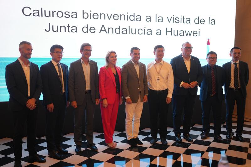 Moreno destaca la alianza con Huawei en Pekín para impulsar ‘proyectos digitales’ en Andalucía