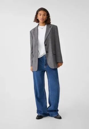 Americana oversize bolsillos
