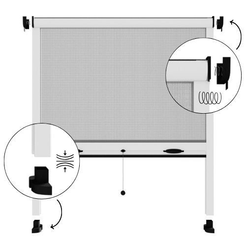 Cortinadecor presenta la revolución de los productos sin taladrar: una solución que conquista el mercado 4 Merca2.es Como funciona mosquitera sin taladrar 1 Merca2.es