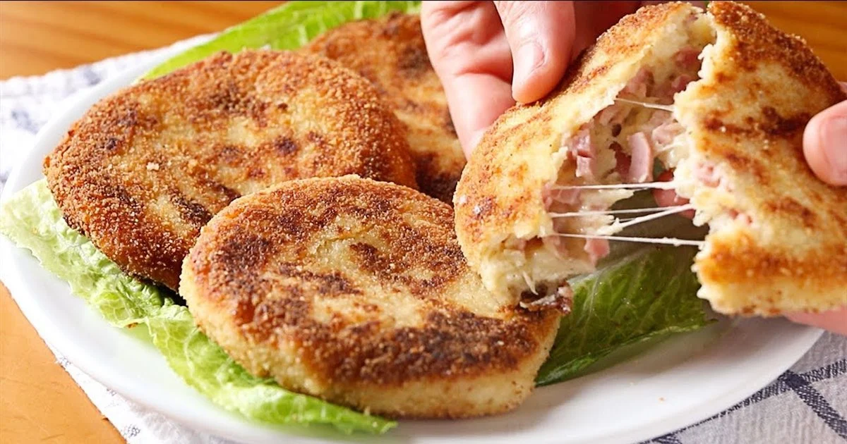 Deliciosa receta tradicional de tortitas de patata y queso