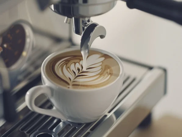coffee machine making perfect cup coffee Merca2.es