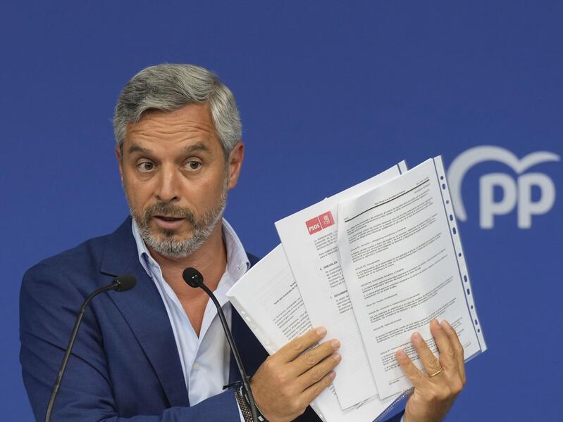 El PP advierte que no habrá negociaciones con el Gobierno si Escrivá sigue como candidato a gobernador