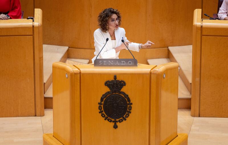 Montero afirma que la solidaridad territorial no es una prioridad para el PP, que solo busca desestabilizar al Gobierno