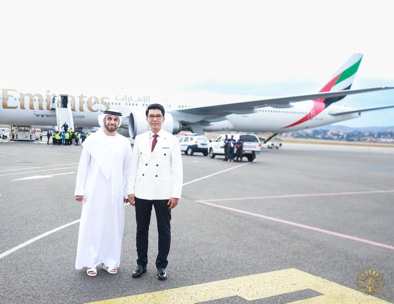 Antananarivo recibe a Emirates en su primer aterrizaje, ampliando las rutas aéreas