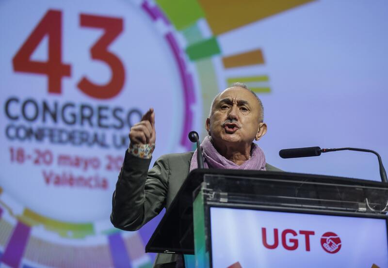 Pepe Álvarez anuncia su candidatura a la reelección como secretario general de UGT para un tercer y último mandato