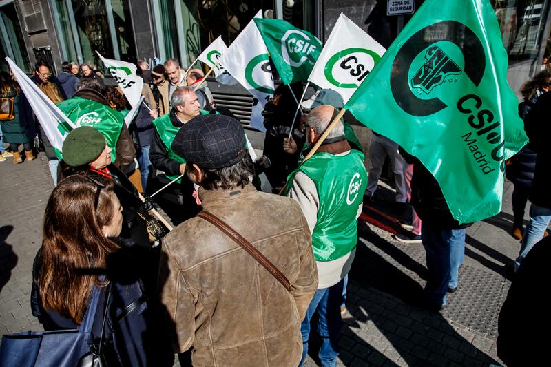 CSIF, CCOO y CIG convocan movilizaciones este viernes por las condiciones laborales en la Seguridad Social