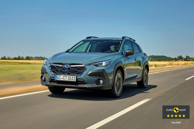 El Subaru Crosstrek alcanza la máxima calificación de 5 estrellas en seguridad