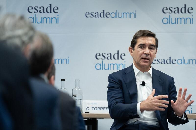 Torres (BBVA) aboga por entidades bancarias más grandes: «Europa es un drama»