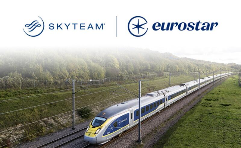 Eurostar se unirá a la alianza SkyTeam en 2025 como el primer socio no aéreo