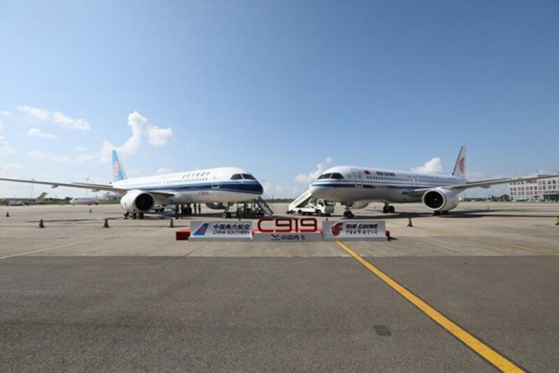 Comac completa 9 envíos de aviones C919, incluyendo las 2 últimas entregas a Air China y China Southern