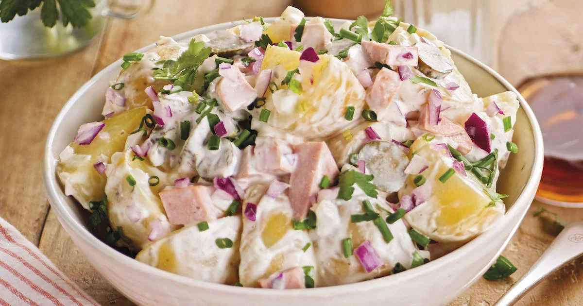 Ensalada de patata alemana o Kartoffelsalat: atrévete por fin a prepararla