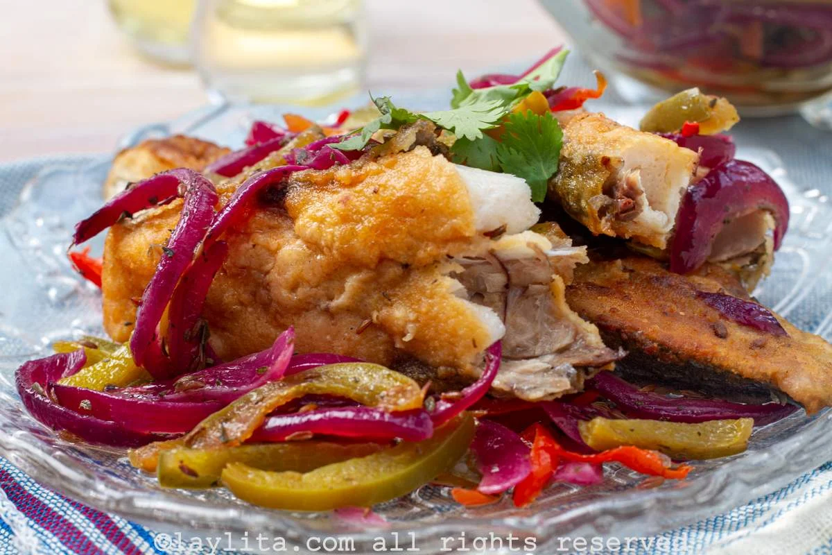 Receta tradicional de escabeche de pescado para un sabor y una conservación perfectos