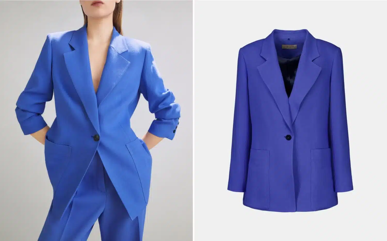 Las rebajas de la Reina Letizia: zapatillas y traje de poco más de 100 euros en su última aparición 2 Merca2.es Screenshot 2024 07 18 at 18 00 04 Chaqueta de mujer con un boton · Woman Limited El Corte Ingles · El Corte Ingles Merca2.es