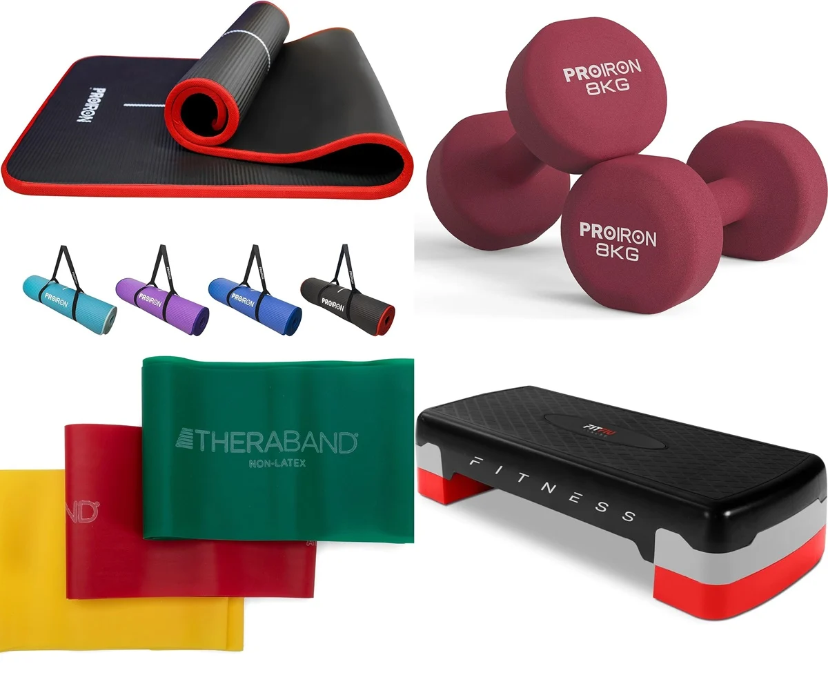 Esterillas, gomas, mancuernas y más: monta un gimnasio en casa con estos básicos de Amazon