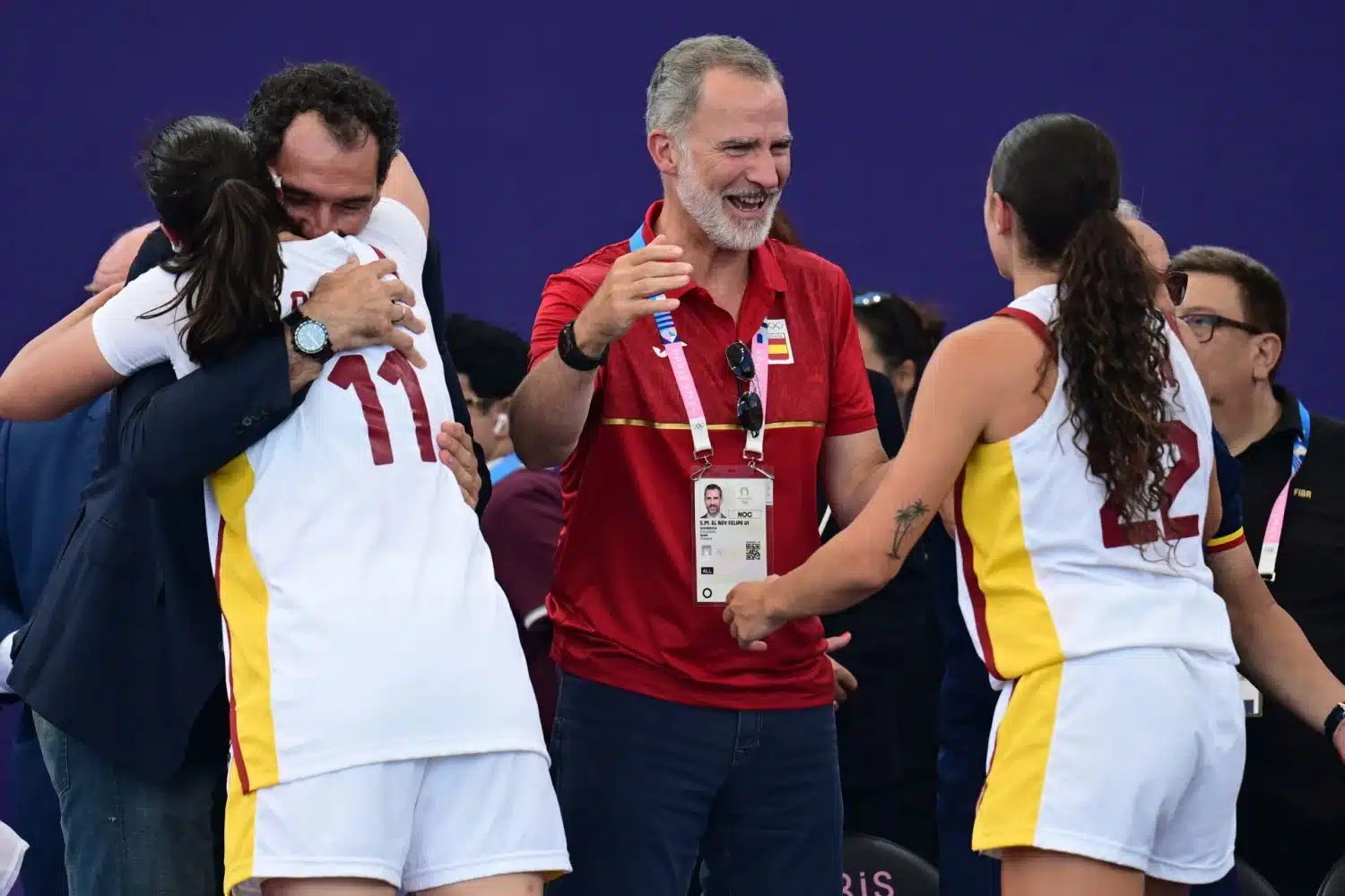 Felipe VI aparece en las Olimpiadas en muy buena compañía