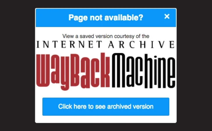 Wayback Google
