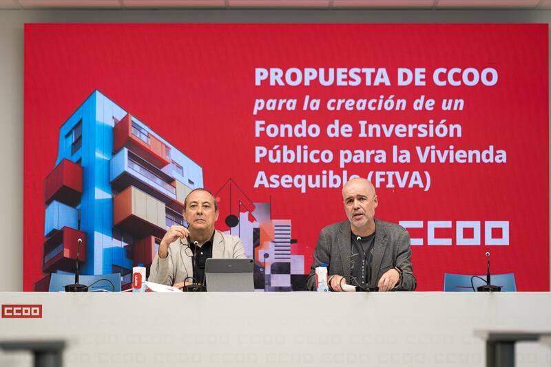 CCOO plantea un fondo público para captar ahorro privado y construir 50.000 viviendas asequibles anualmente