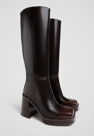Botas Tacón Alto Plataforma - 49,99 €